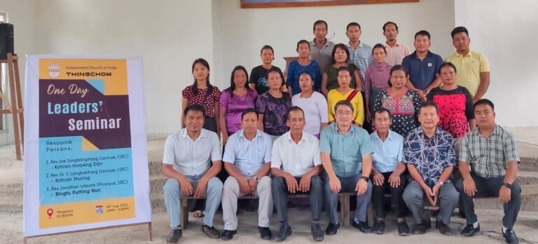 Thingchom ICI Local Church Hosts Leaders’ Seminar with SBC Faculty